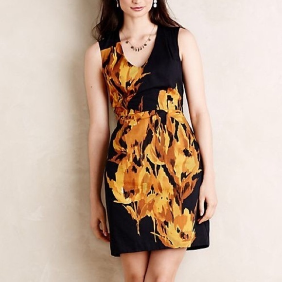 ANTHROPOLOGIE Firebloom Sheath - Picture 3 of 6